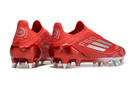 ADIDAS F50 LACELASS ELITE TRAVA MISTA - VERMELHA