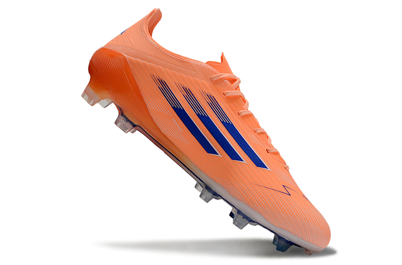 CHUTEIRA ADIDAS F50 ELITE CAMPO "CORAL BLAZE" - LARANJA E AZUL