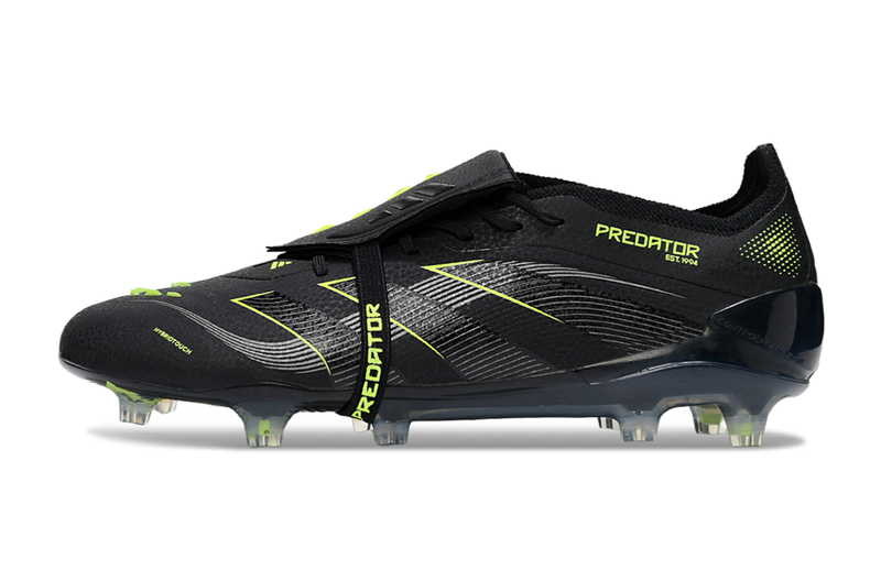 ADIDAS PREDATOR 25 FT ELITE CAMPO "ELECTRIC STEALTH" - PRETA E VERDE