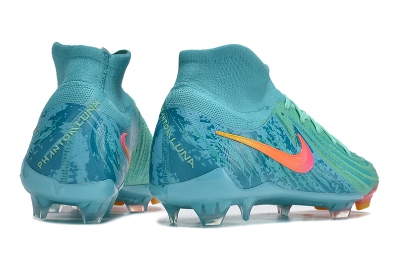 CHUTEIRA NIKE PHANTOM LUNA II ELITE CAMPO "VORTEX" - AZUL